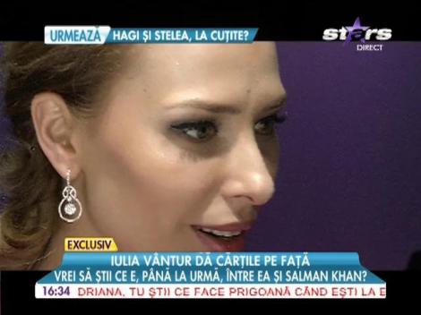 Iulia Vântur, despre relaţia cu Salman Khan