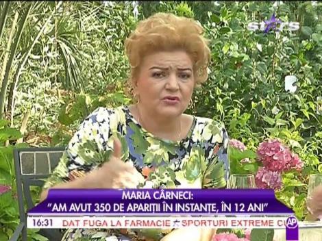 Maria Cârneci: "Am avut 350 de apariții în instanțe, în 12 ani"