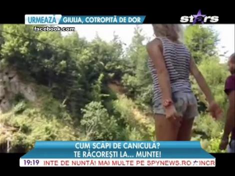 Vedetele se răcoresc la munte