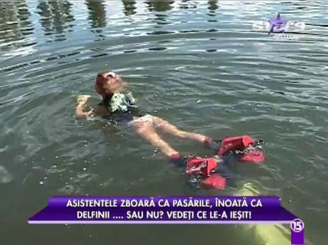 Ana Maria Mocanu și Loredana Chivu vor să zboare ca păsările