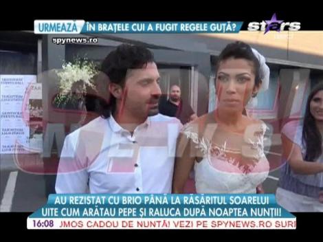 După o nuntă ca în poveşti, mireasa Raluca a plecat acasă cu sandalele în pungă!