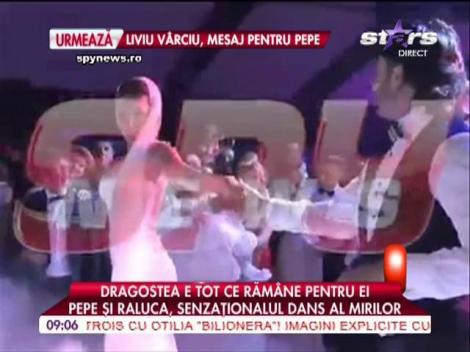 Pepe şi Raluca, senzaţionalul dans al mirilor