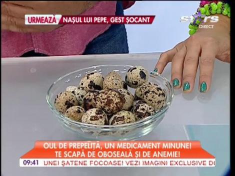 Oul de prepeliţă te scapă de oboseală şi de anemie!