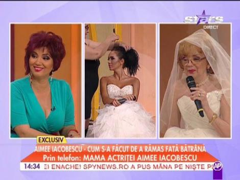 Bombă! Mama Aimeei Iacobescu susţine că fiica sa a fost căsătorită!
