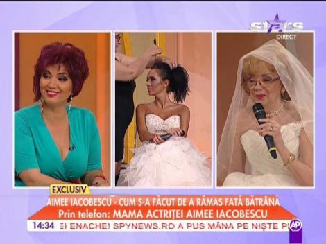 Bombă! Mama Aimeei Iacobescu susţine că fiica sa a fost căsătorită!