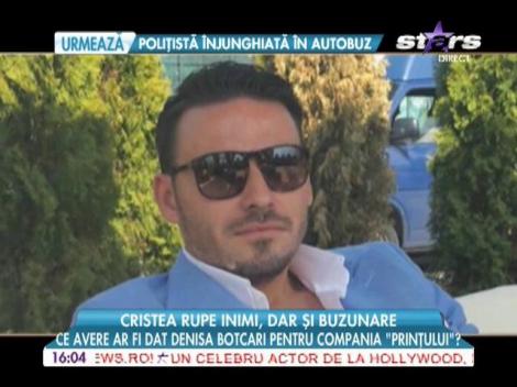 Denisa Botcari ar fi plătit 16.000 de euro pentru compania lui Cristea!