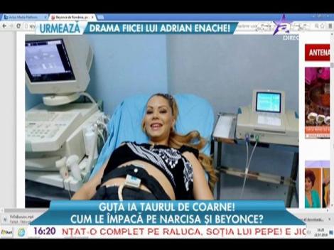 Beyonce de România, pe patul de spital