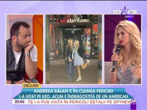 Andreea Bălan: ”Iubitul meu a lucrat cu Christina Aguilera”