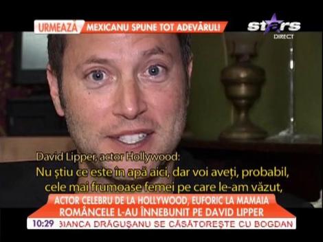 David Lipper, celebrul actor de la Hollywood, pe litoralul românesc