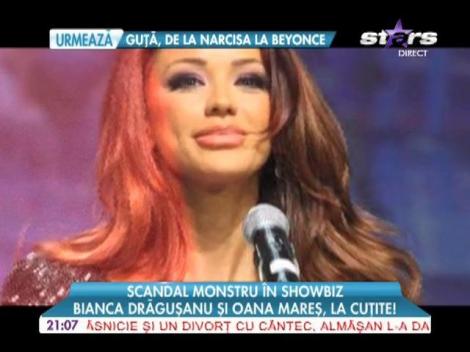 Scandal monstru între Bianca Drăgușanu și Oana Mareș