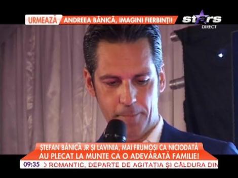 Ştefan Bănică Jr. şi Lavinia Pârva, vacanţă la munte