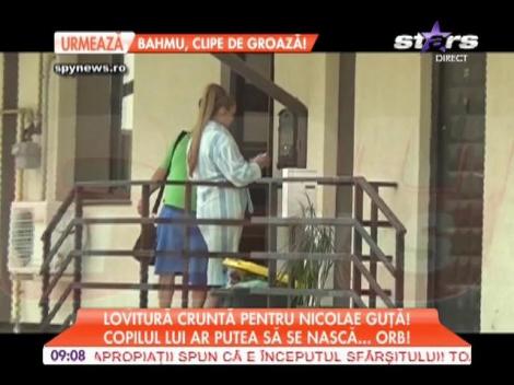 Copilul lui Nicolae Guţă ar putea să se nască orb!