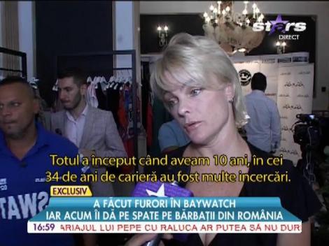Erika Eleniak, actrița din serialul Baywatch, a venit în România