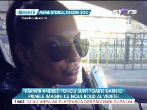 Andreea Tonciu a primit în dar o super mașină