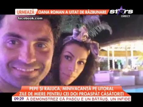 Pepe şi Raluca, minivacanța pe litoral