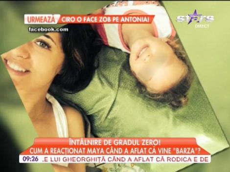 Antonia, vizită în Italia! Cum a reacţionat Maya când a aflat că vine "barza"?