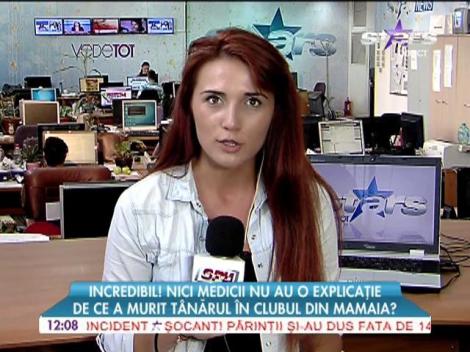 Medicii nu au nicio explicaţie în cazul morţii tânărului, în clubul din Mamaia