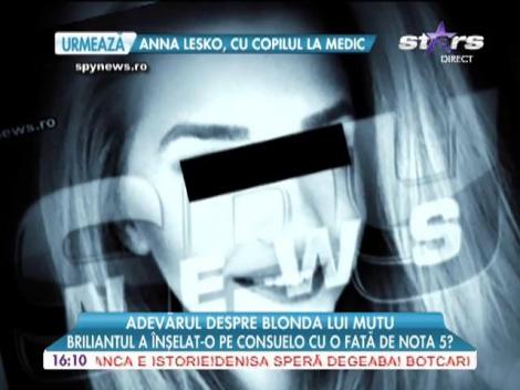 Ispita blondă a lui Adrian Mutu a fost o elevă de nota 5