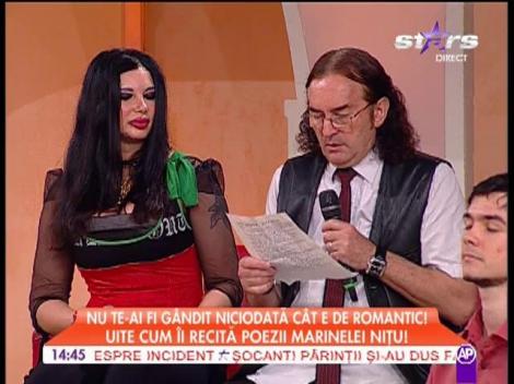 Moment emoţionant! Miron Cozma îi recită o poezie de dragoste Marinelei Niţu!