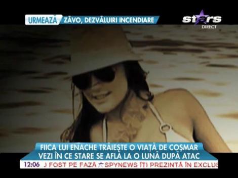 Fiica lui Adrian Enache încă trăieşte un coşmar, la o lună după atac