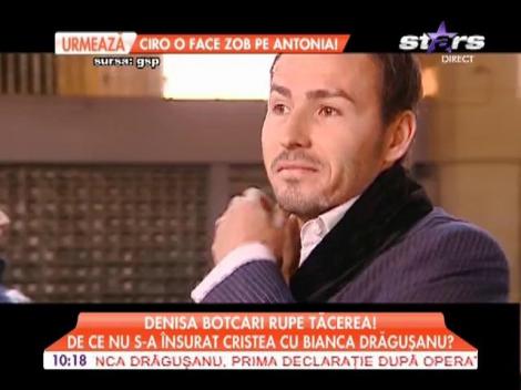 Denisa Botcari rupe tăcerea! De ce nu s-a însurat Adi Cristea cu Bianca Drăguşanu?