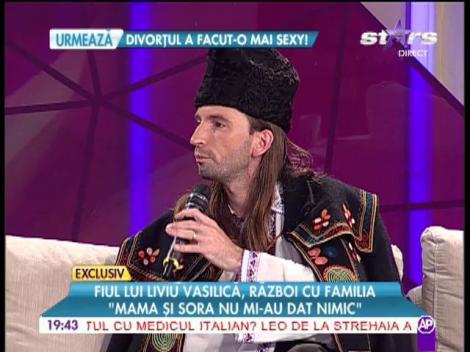 Fiul lui Liviu Vasilică, în război cu familia