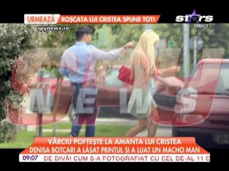 Liviu Vârciu, în ipostaze incendiare cu Denisa Botcari