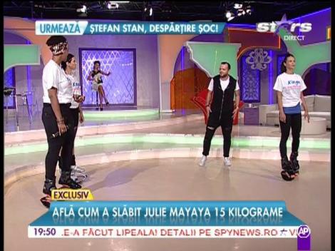 Julie Mayaya a slăbit 15 kilograme
