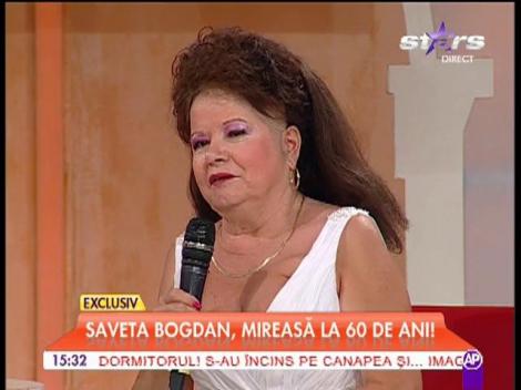 Saveta Bogdan, mireasă la 60 de ani!