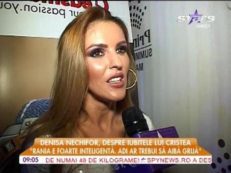 Denisa Nechifor, confensiuni fără bariere: "Adi ar trebui să aibă grijă cu femeile"