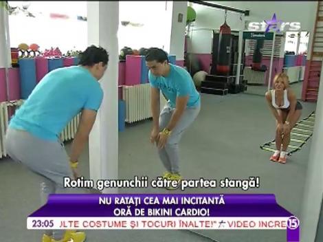Cea mai incitantă ora de bikini cardio! Ana ne dezvăluie secretul trupului