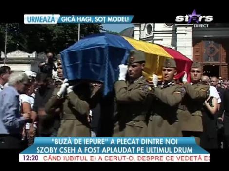 Szobi Cseh, aplaudat pe ultimul drum!