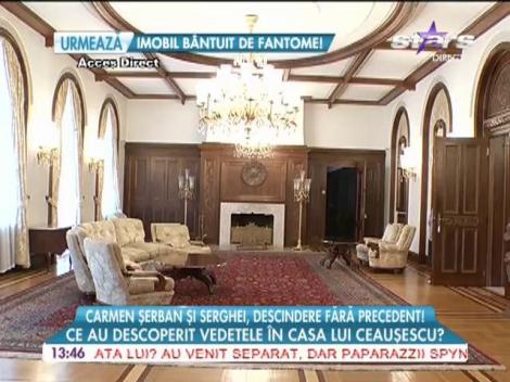 Ce au descoperit Carmen Şerban şi Serghei Mizil în casa lui Nicolae Ceauşescu