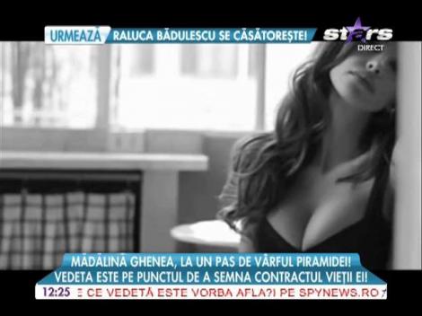 Mădălina Ghenea, la un pas de a semna contractul vieţii ei