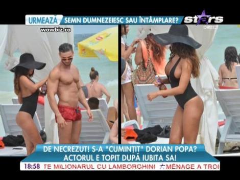 Dorian Popa și iubita lui au făcut ravagii pe plajă!