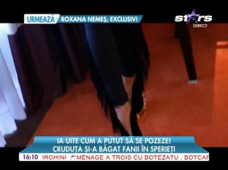 Daniela Crudu, selfie special pentru admiratorii de pe Facebook