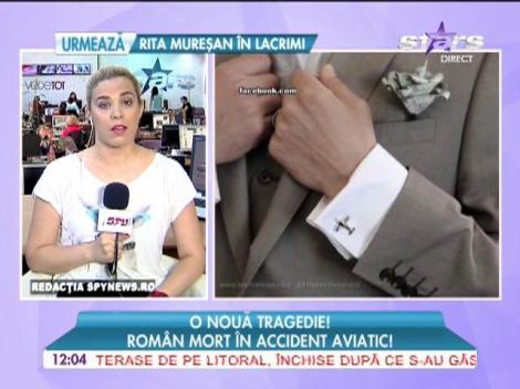 Român mort într-un accident aviatic