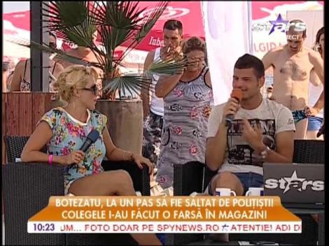 Botezatu, la un pas să fie săltat de poliţişti