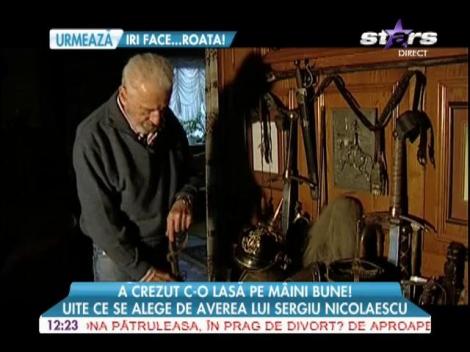Averea lui Sergiu Nicolaescu, o povară pentru văduva Dana Nicolaescu