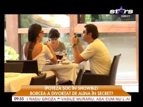 Ipoteză şoc în showbiz! Cristi Borcea a divorţat de Alina Vidican