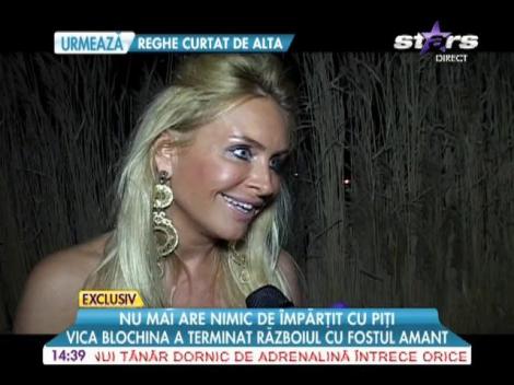 Vica Blochina și-a rezolvat problemele cu Pițurcă