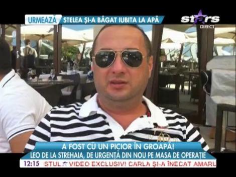 Leo de la Strehaia, cu un picior în groapă! A fost operat la inimă de două ori într-o săptămână