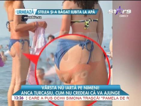 Vârsta nu a iertat-o pe Anca Ţurcaşiu! Iată ce s-a ales de silueta vedetei!