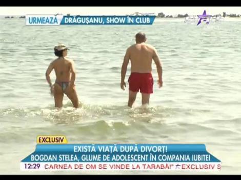 Bogdan Stelea, glume de adolescent în compania iubitei