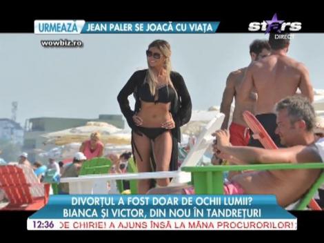 Bianca Drăguşanu şi Victor Slav, din nou în tandreţuri