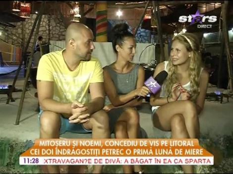 Mitoşeru şi Noemi, concediu de vis pe litoral