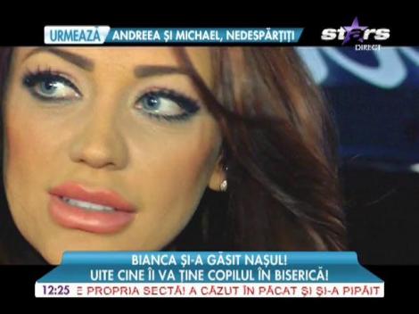 Bianca Drăgușanu și-a găsit naș! Nea Marin îi va boteza copilul!
