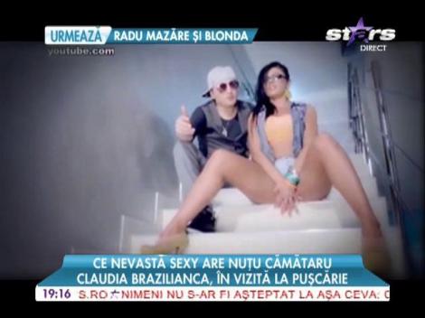 Claudia Brazilianca, super sexy chiar şi la porţile puşcăriei