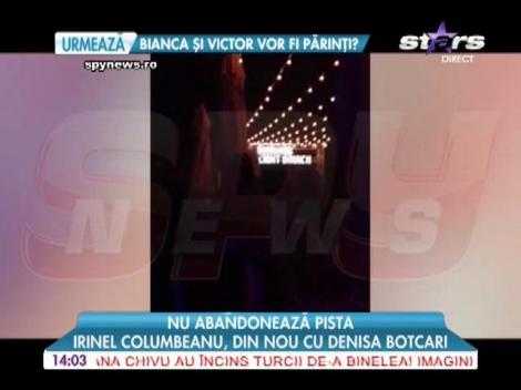 Irinel Columbeanu îşi face de cap cu Denisa Botcari