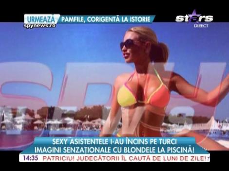 Loredana Chivu şi Ana Maria Mocanu i-au încins pe turci